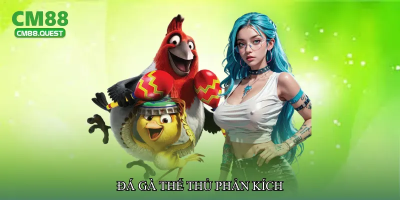 Đá gà thế thủ phản kích