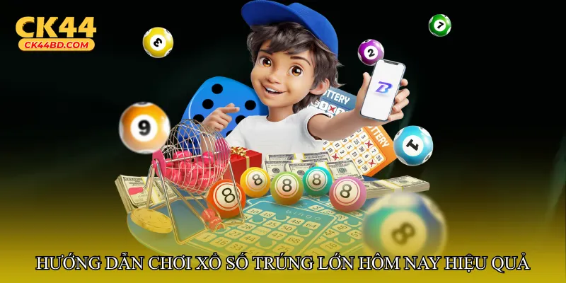 Hướng dẫn chơi Xổ số trúng lớn hôm nay hiệu quả